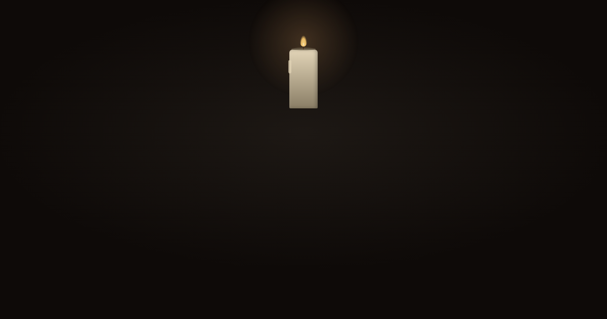 Anniversary of Loss card template