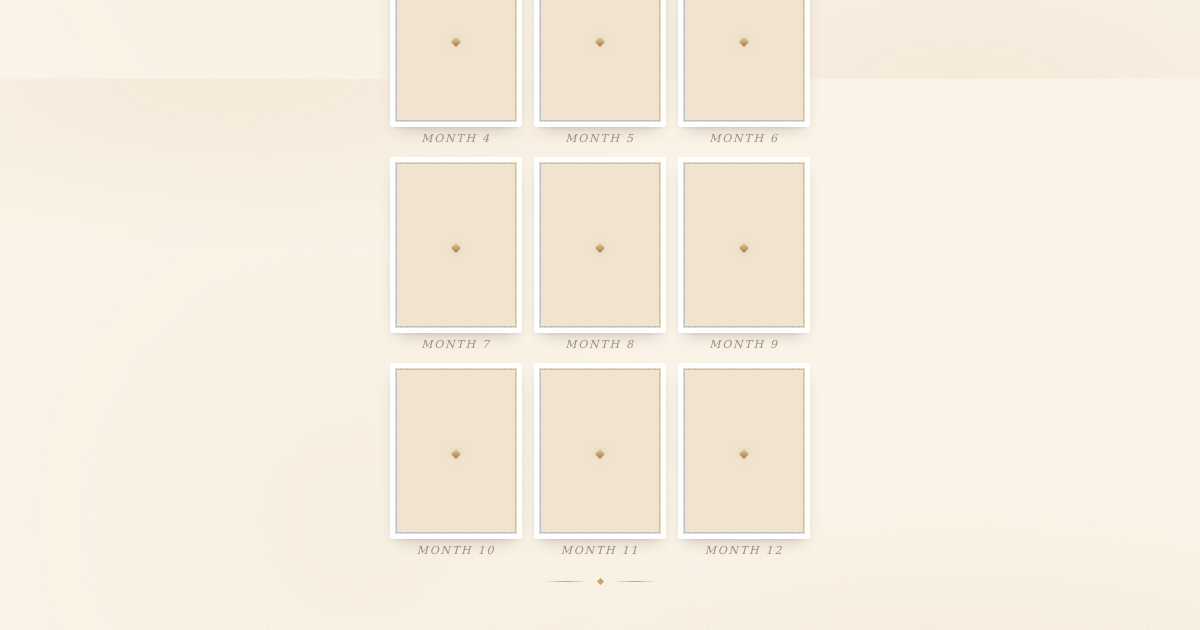 First Birthday — One card template